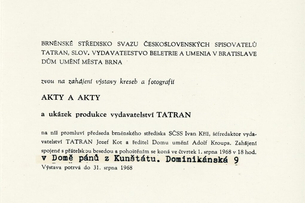 Akty a&nbsp;akty – kresby a&nbsp;fotografie